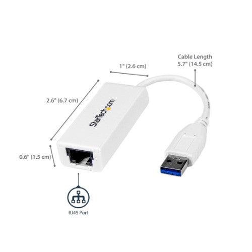 StarTech.com USB31000SW network card Ethernet 5000 Mbit/s