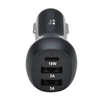 Tripp Lite U280-C03-36W-1B mobile device charger Universal Black Cigar lighter Fast charging Auto