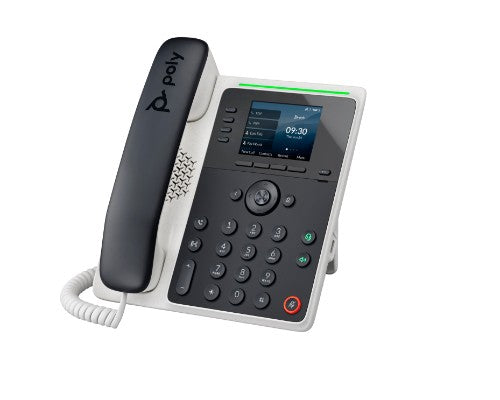 HP Poly Edge E220 IP Phone and PoE-enabled