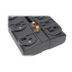 Tripp Lite TLP808TELTV surge protector Black 8 AC outlet(s) 120 V 96.1" (2.44 m)