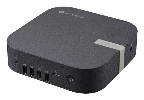 ASUS Chromebox 5a CHROMEBOX5A-SC041UN Intel® Celeron® 7305 4 GB DDR4-SDRAM 128 GB SSD ChromeOS Small Desktop Mini PC Black