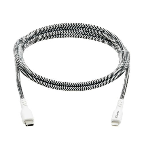 Tripp Lite M102-006-HD lightning cable 72" (1.83 m) Black, White