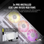 Corsair iCUE LINK 3500X RGB Midi Tower White