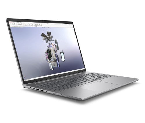 HP Zbook X G1i 16 inch Mobile Workstation PC Wolf Pro Security Edition Intel Core Ultra 7 265HX 16" WUXGA 64 GB DDR5-SDRAM 1 TB SSD NVIDIA RTX PRO 1000 Blackwell Wi-Fi 7 (802.11be) Windows 11 Pro Silver