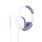 Belkin SoundForm Inspire Headset Wired Head-band USB Type-C Lavender, White