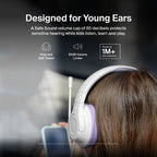 Belkin SoundForm Inspire Headset Wired Head-band USB Type-C Lavender, White