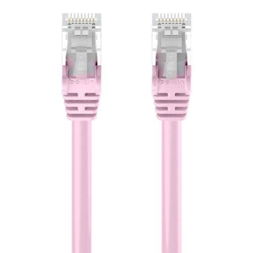 Belkin A3L980-75-PNK-S networking cable Pink 900" (22.9 m) Cat6 U/UTP (UTP)