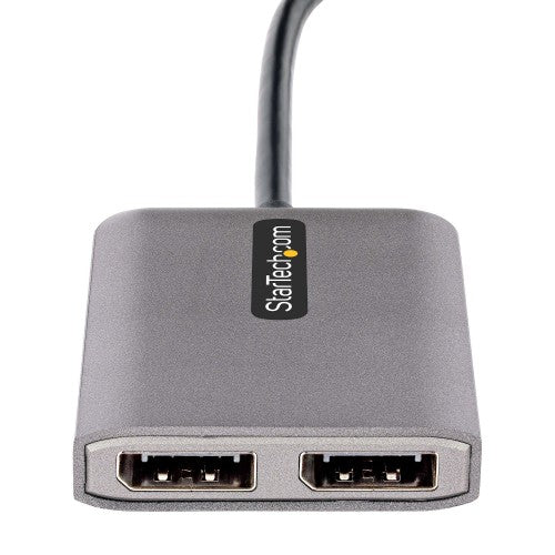StarTech.com MST14CD122DP USB graphics adapter 4096 x 2160 pixels Gray