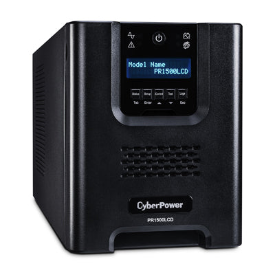 CyberPower PR1500LCDN uninterruptible power supply (UPS) Line-Interactive 1.5 kVA 1050 W 8 AC outlet(s)