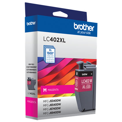 Brother LC402XLMS ink cartridge 1 pc(s) Original High (XL) Yield Magenta