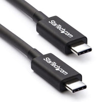StarTech.com TBLT34MM50CM Thunderbolt cable 19.7" (0.5 m) 40 Gbit/s Black