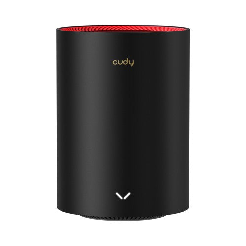 Cudy M3000 3-Pack Dual-band (2.4 GHz / 5 GHz) Wi-Fi 6 (802.11ax) Black, Red 1 Internal