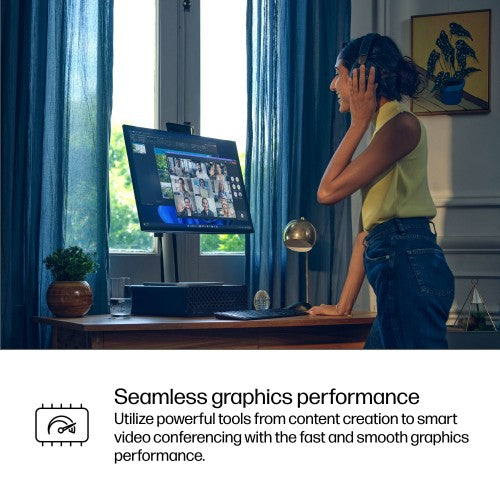 HP ProDesk 4 SFF G1i Desktop AI PC Wolf Pro Security Edition Intel Core Ultra 7 265 32 GB DDR5-SDRAM 512 GB SSD Windows 11 Pro Black