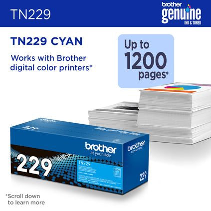 Brother TN-229C toner cartridge 1 pc(s) Original Cyan