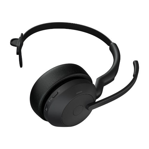 Jabra Evolve2 55 Headset Wireless Head-band Office/Call center USB Type-C Bluetooth Charging stand