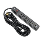 Tripp Lite TLP615B surge protector Black 6 AC outlet(s) 120 V 177.2" (4.5 m)