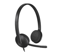 Logitech 981-000507 headphones/headset Wired Head-band Office/Call center Black