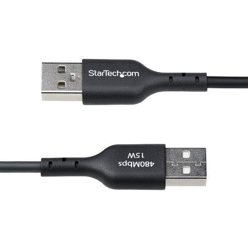 StarTech.com USB2AC3FBKE USB cable USB 2.0 35.4" (0.9 m) USB A USB C Black
