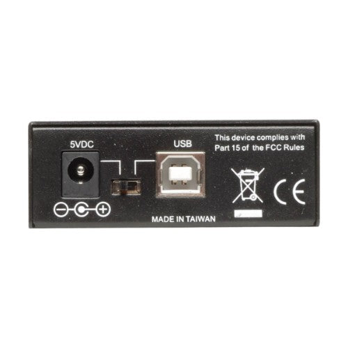 Tripp Lite N784-001-ST network media converter 100 Mbit/s 1310 nm Multi-mode Black