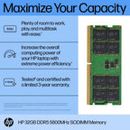 HP 32GB DDR5 5600 SODIMM Memory