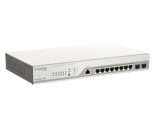 D-Link DBS-2000-10MP network switch Managed L2 Gigabit Ethernet (10/100/1000) Power over Ethernet (PoE) Gray