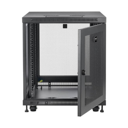 Tripp Lite SR12UB rack cabinet 12U Freestanding rack Black