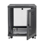 Tripp Lite SR12UB rack cabinet 12U Freestanding rack Black