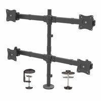 StarTech.com ARMQUAD monitor mount / stand 27" Desk Black