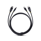 StarTech.com DU12210-KVM-CABLE KVM cable Black 122" (3.1 m)