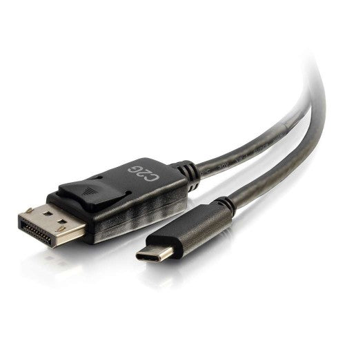 C2G 26902 video cable adapter 70.9" (1.8 m) USB Type-C DisplayPort Black