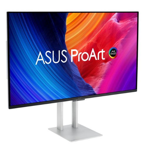 ASUS ProArt OLED PA32UCDM computer monitor 31.5" 3840 x 2160 pixels 4K Ultra HD QD-OLED Silver