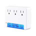 CyberPower P3WUN surge protector White 3 AC outlet(s) 125 V