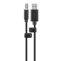 Belkin F1D9013b10t USB cable 118.1" (3 m) USB A USB B Black