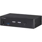 StarTech.com SV231DPU34K KVM switch Black