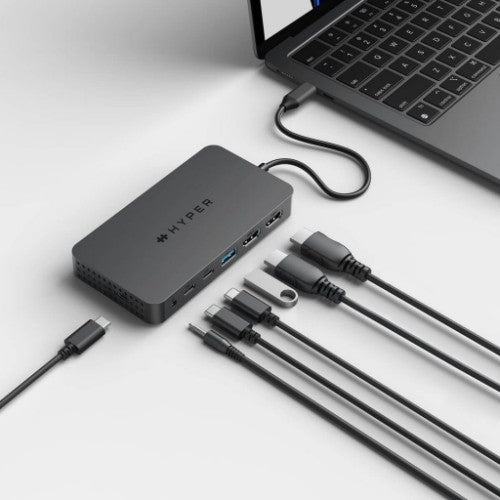 Targus HyperDrive Next Dual Wired USB Type-C Gray