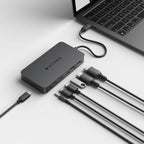 Targus HyperDrive Next Dual Wired USB Type-C Gray