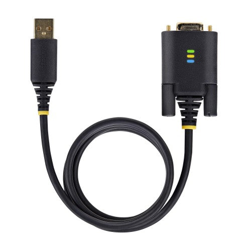 StarTech.com 1P6FFCN-USB-SERIAL serial cable Black 78.7" (2 m) USB Type-A DB-9