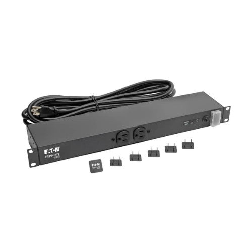 Tripp Lite ISOBAR12ULTRA surge protector Black 12 AC outlet(s) 120 V 181.1" (4.6 m)