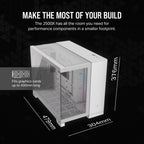 Corsair 2500X RGB Micro Tower White