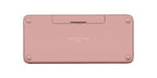 Logitech Pebble Keys 2 K380s keyboard Universal Bluetooth QWERTY English Rose