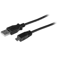 StarTech.com 6 ft USB A to MicroUSB B Cable USB cable 70.9" (1.8 m) Micro-USB B Black