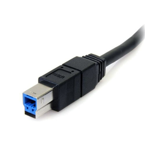 StarTech.com USB3SAB6BK USB cable USB 3.2 Gen 1 (3.1 Gen 1) 70.9" (1.8 m) USB A USB B Black