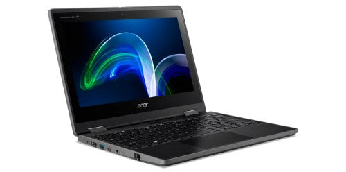 Acer TravelMate Spin B3 TMB311R-32-C47B Intel® Celeron® N N5100 Hybrid (2-in-1) 11.6" Touchscreen HD 8 GB DDR4-SDRAM 128 GB Flash Wi-Fi 6 (802.11ax) Windows 11 Pro Black