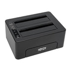 Tripp Lite U339-002 storage drive docking station Black