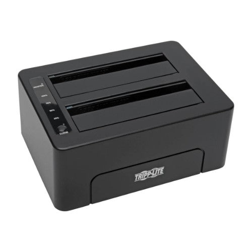 Tripp Lite U339-002 storage drive docking station Black