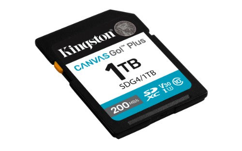 Kingston Technology Canvas Go! Plus 1 TB SDXC UHS-I Class 10