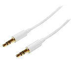 StarTech.com MU2MMMSWH audio cable 78.7" (2 m) 3.5mm White