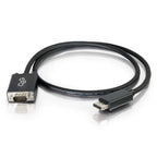 C2G 54331 video cable adapter 35.8" (0.91 m) DisplayPort VGA Black
