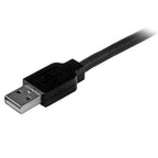 StarTech.com 15m USB 2.0, M/M USB cable 590.6" (15 m) USB A USB B Aluminum, Black