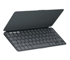Logitech Keys-To-Go 2 for iPad QWERTZ English, US English Bluetooth Graphite